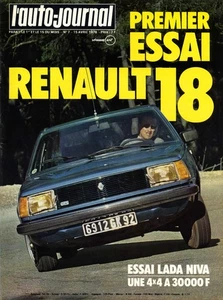 L'AUTO JOURNAL Nr. 7/1978 R18 LADA NIVA - Bild 1 von 1