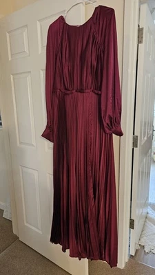 Mac Duggal Silk Ball Gown Size 10 - Image 1 of 4