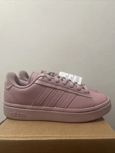 Size 6.5 - adidas Grand Court Alpha Magic Mauve W - Picture 1 of 5