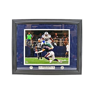 Foto autografiada enmarcada 16x20 de Ezekiel Elliott Cowboys como nueva LE #1/21 (Fanáticos) - Imagen 1 de 4