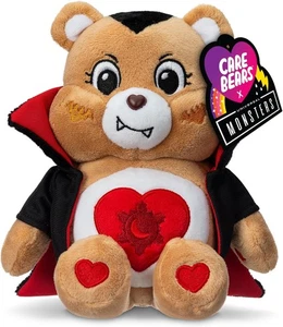 Care Bears Universal Monsters 9" Fun Size Plush - Tenderheart Bear as Dracula - Picture 1 of 6