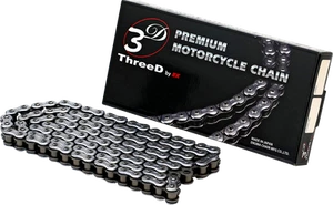 EK 525 L3D - Cadena de transmisión - 120 eslabones - Cromo 525L3D-120C - Imagen 1 de 1