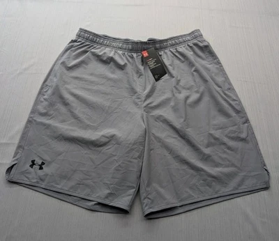 Nuevos Pantalones Cortos Para Hombre Under Armour Qualifier 8" Heat Gear Talla XL Sueltos Azul Marino Tejidos Foto 1 de 4