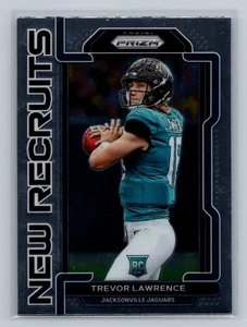 Trevor Lawrence 2021 Panini Prizm #NR-1 New Recruits Jacksonville Jaguars - Bild 1 von 2