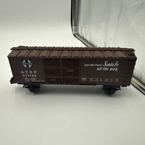 LIONEL JUNCTION 6-83270 O GAUGE SANTA FE DOUBLE DOOR BOXCAR ATSF #274769 - EX+ - Picture 1 of 13