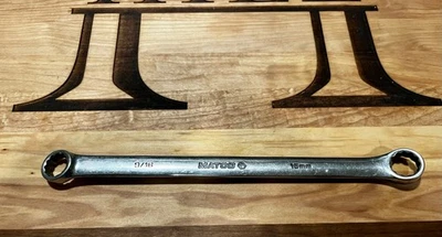 MATCO RB15-916 9/16 x 15 mm Llave de extremo de caja EE. UU. Desplazada Doble Caja Cromo Foto 1 de 2