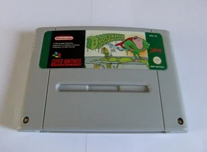 BOOGERMAN A PICK AND FLICK ADVENTURE SUPER NINTENDO / SNES GAME - Picture 1 of 3