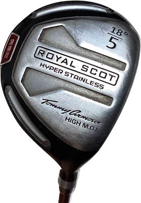 Tommy Armour Royal Scot Hyper Stainless 5 Wood 18* Graphite Shaft Mid Firm Flex - Image 1 of 4