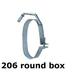 NEW PEUGEOT 206 REAR EXHAUST ROUND SILENCER BOX BODY BRACKET STRAP BAND - Picture 1 of 1