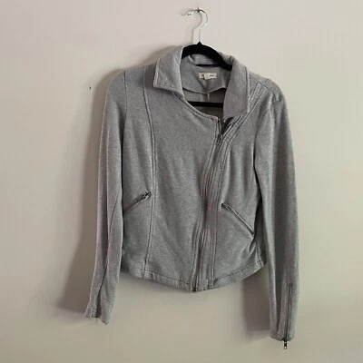 Chaqueta de Moto Silence + Noise Urban Outfitters Mujer S Gris Tejida Informal Autopista Foto 1 de 4