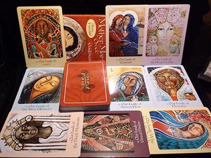 SEALED NEW ~ MOTHER MARY CARD & BOOK ORACLE FOR PROTECTION MIRACLES & GRACE - Imagen 1 de 12
