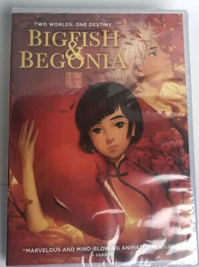 Anime Bigfish & Begonia Blu-ray & DVD 2 Disc Set Animated Movie Tale Myth Magic - Picture 1 of 3