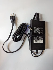 Genuine Dell 130W 19.5V PA-4E Laptop Power Charger LA130PM121 DA130PE1 VJCH5 - Picture 1 of 2