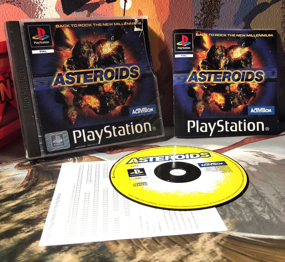 Asteroids PS1 Sony Playstation PAL - Image 1 of 4