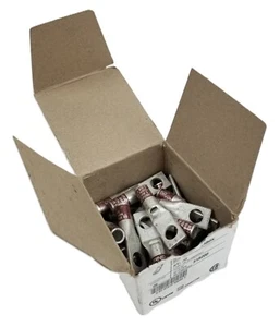 25 BURNDY YA2CL4BOX Compression Connector 1-Hole Lug Copper Brown 2 AWG NEW - Picture 1 of 4