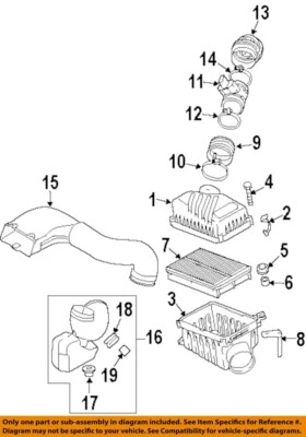Used Fuel Injection Air Flow Meter fits: 2007 Hyundai Tucson 2.7 Grade A - Image 1 of 2
