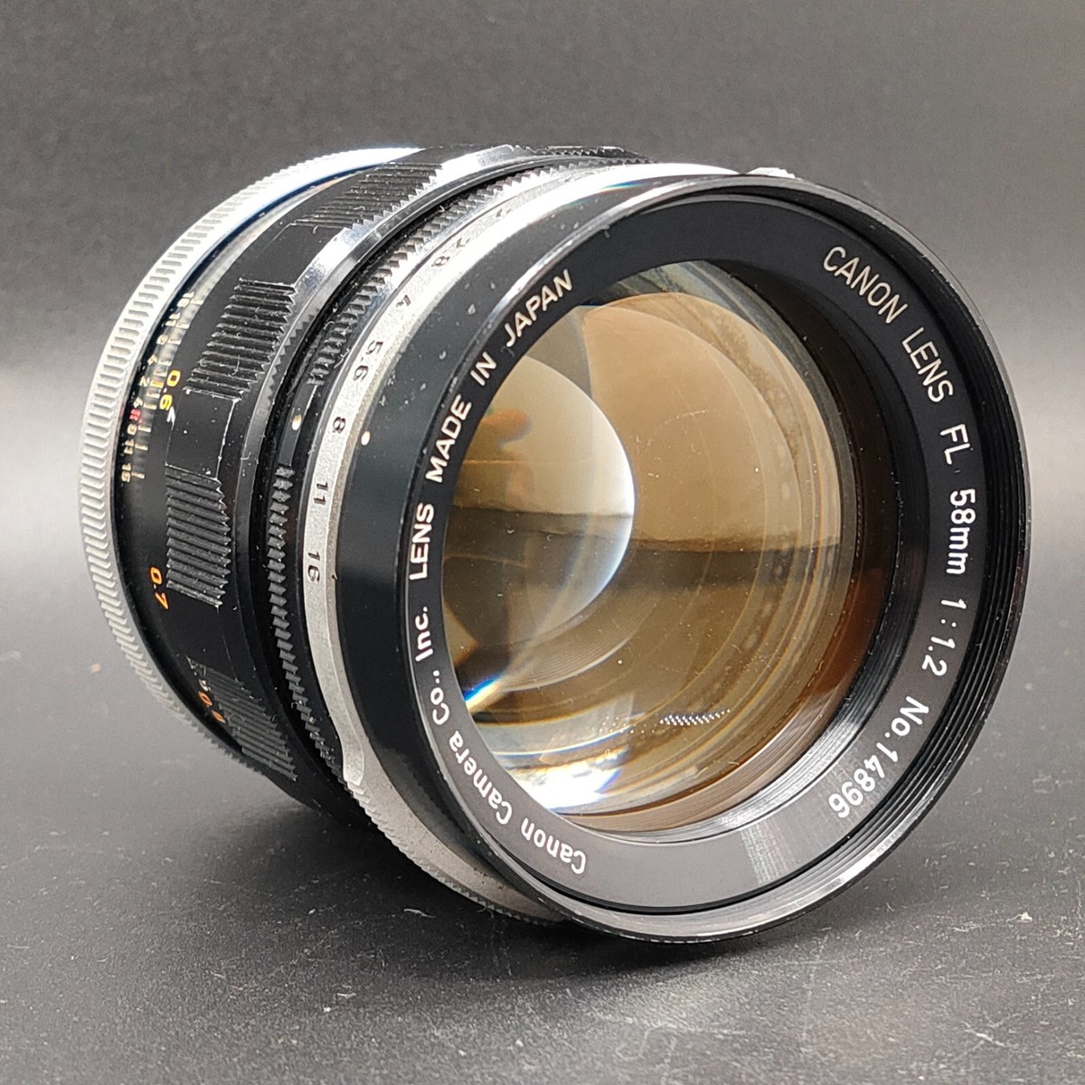 良品 Canon FL 58mm F1.2 返品保証 キヤノン 単焦点レンズ 【公式通販】