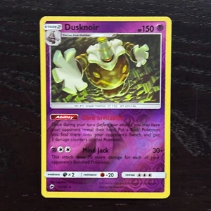 Dusknoir 53/147 Pokemon Burning Shadows Sun & Moon Reverse Holo Rare Card NM - Picture 1 of 2