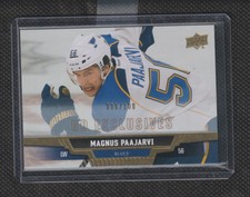 2013-14 Upper Deck Magnus Paajarvi UD EXCLUSIVES 006/100 ST. Louis Blues #328