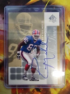 2000 SP Authentic - Sign of the Times #EM Eric Moulds (AU) - Picture 1 of 10
