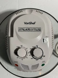 VONSHEF 07/009US DIGITAL HALOGEN OVEN WHITE 12L Cooker Top Only (REPAIR ONLY) - Picture 1 of 9