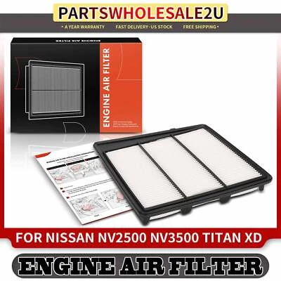 Engine Air Filter for Nissan NV2500 NV3500 2017-2021 TITAN XD 5.6L 16546-EZ31B - Imagem 1 de 4