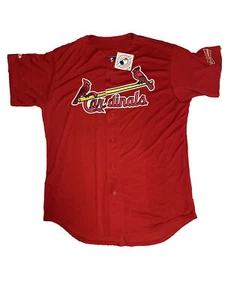 Majestic St. Louis Cardinals Signed Jersey Lot Lance Lynn Trevor Rosenthal Large - Picture 1 of 8