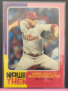 Topps 2024 Heritage High Number Craig Kimbrel Phillies Now and Then Insert Card - Picture 1 of 1