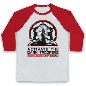 MANDALORE WARS MOFF GIDEON DARK TROOPERS STAR 3/4 SLEEVE BASEBALL TEE T-SHIRT - Picture 1 of 11