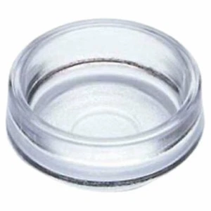 CASTOR CUPS FURNITURE FLOOR PROTECTOR GLIDES CLEAR PLASTIC 44MM ( pack of 4 ) - Picture 1 of 1