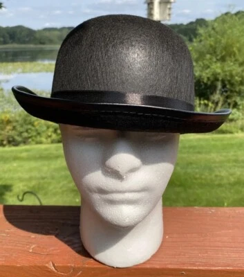 Sombrero Canguro Negro Fedora Gangster Derby @86 Foto 1 de 4