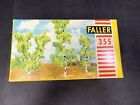 Vintage Faller 355  - HO (8) Trees NOS NEW OPEN BOX