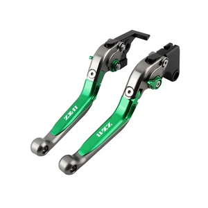 For 1990-2001 Kawasaki Ninja ZX11 Folding Extendable Hand Brake Clutch Lever B3 - Picture 1 of 6