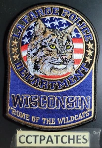 LAFARGE, WISCONSIN POLICE SCHULTERAUFNÄHER WI - Bild 1 von 2