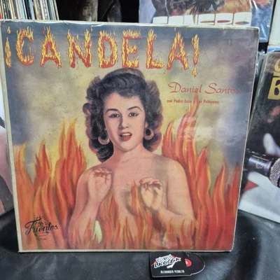 Daniel Santos Con Pedro Laza y sus Pelayeros ‎– Candela - Compas, Porro, US 1976 - Image 1 of 4