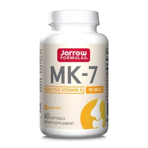 MK 7 Vitamina K2 90mcg 60 Capsule morbide Testato in Laboratorio Senza Glutine - Foto 1 di 24