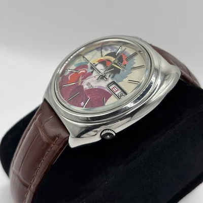 Seiko 5 Actus 6106-7460 Auto 25J Ukiyo-e Shinsui 1971 OH 08/2025 New Crystal - Image 1 of 4