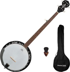 Stretton Payne 5-String Banjo With Remo Skin, Closed Back Body - Picture 1 of 8