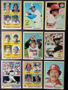 1978 Topps Baseball Complete SET 1-726 Near Mint NRMT - GREAT SET! - Picture 1 of 10