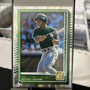 2025 Panini Donruss - Rickey Henderson #7 Laser - Picture 1 of 3