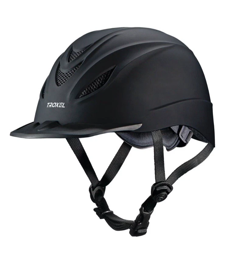 Troxel Intrepid Low Profile Performance English Helmet Black Medium