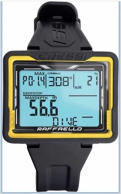 Cressi - Raffaello - Computer subacqueo - NUOVO - Immagine 1 di 4