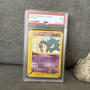 Gengar 10/144 Pokemon Skyridge Regular Non Holo PSA 7 - Picture 1 of 3