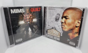 Hip-Hop CD Lot [x2] - MIMS Guilt & The Game Untold Story Special Edition CD+DVD - Picture 1 of 6