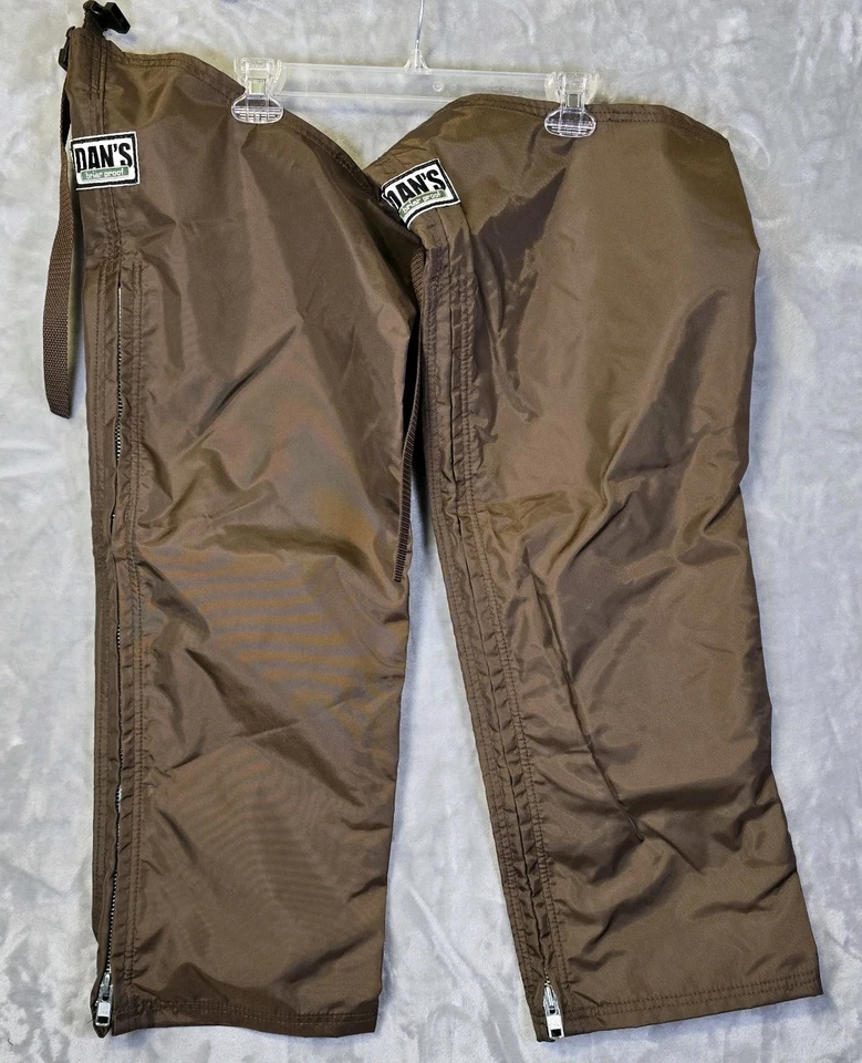 Dans охотничье снаряжение Briar доказательство щетка High-N-Dry Buster Chaps коричневый маленький 28 EUC - Изображение 1 из 4