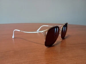 Sebastian Eyeglasses Frames Only 420 130 57-17 Gold Half Rim Womens - Picture 1 of 8