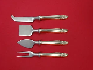 Stradivari by Wallace Sterling Silver Cheese Serving Set 4 Piece HHWS Custom - Picture 1 of 1