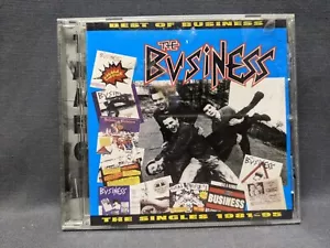 The Business The Best Of Singles Collection CD RARE HTF Punk Rock Oi Taang! - Imagen 1 de 2