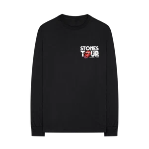 Rolling Stones Hackney Diamonds 2024 Long Sleeve T-Shirt Sz Large Black - Picture 1 of 8