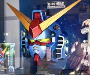 BN HEAD Collection Metallic Blue Ver. Freedom Gundam Helmet With LED Light New - Picture 1 of 12
